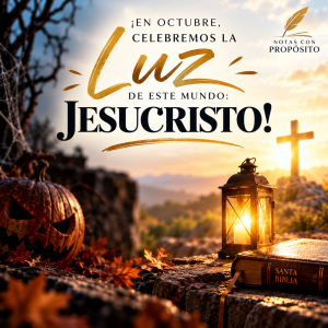 Read more about the article ✨ ¡En octubre, celebremos la Luz de este mundo: JESUCRISTO! ✨
