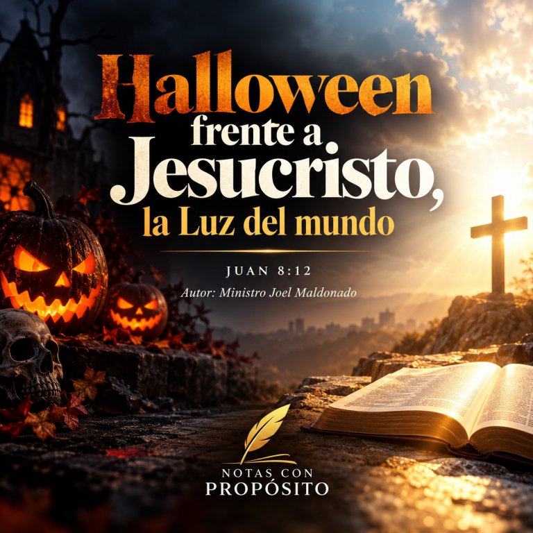 Halloween frente a Jesucristo Luz y Esperanza